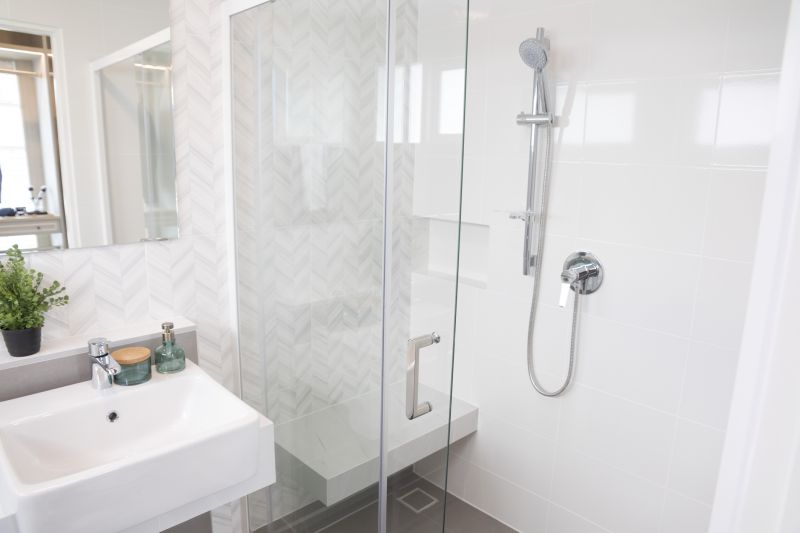 Elegant Shower with Niche